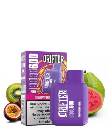 Drifter Disposable Pod Poco600 Kiwi Passionfruit Guava