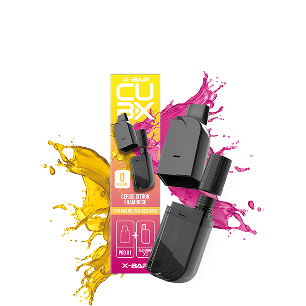 X-Bar CUB-X Pod Cherry Lemon Raspberry