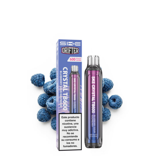 SKE X Drifter Disposable Pod TB600 Blueberry Sour Raspberry
