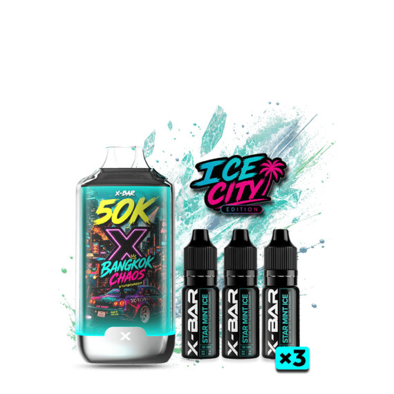 X-Bar Disposable Pod Ice City Bangkok Chaos