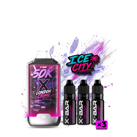 X-Bar Disposable Pod Ice City London Crime