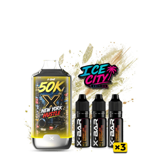 X-Bar Disposable Pod Ice City New York Hustle