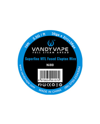 Vandy Vape Draht Ni80 Superfine MTL Fused Clapton 30ga * 2(=)+38ga