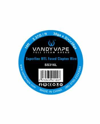 Vandy Vape Draht SS316L Superfine MTL Fused Clapton 30ga * 2(=)+38ga