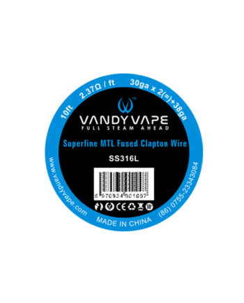 Vandy Vape Draht SS316L Superfine MTL Fused Clapton 30ga * 2(=)+38ga