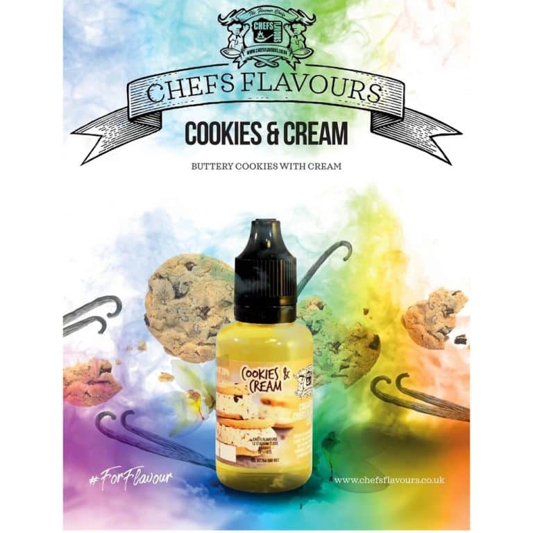 Chefs Flavours Cookies and Cream