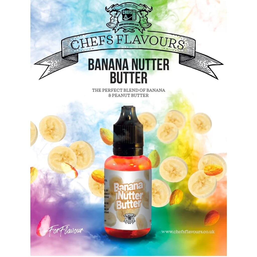 Chefs Flavours Aroma Banana Nutter Butter