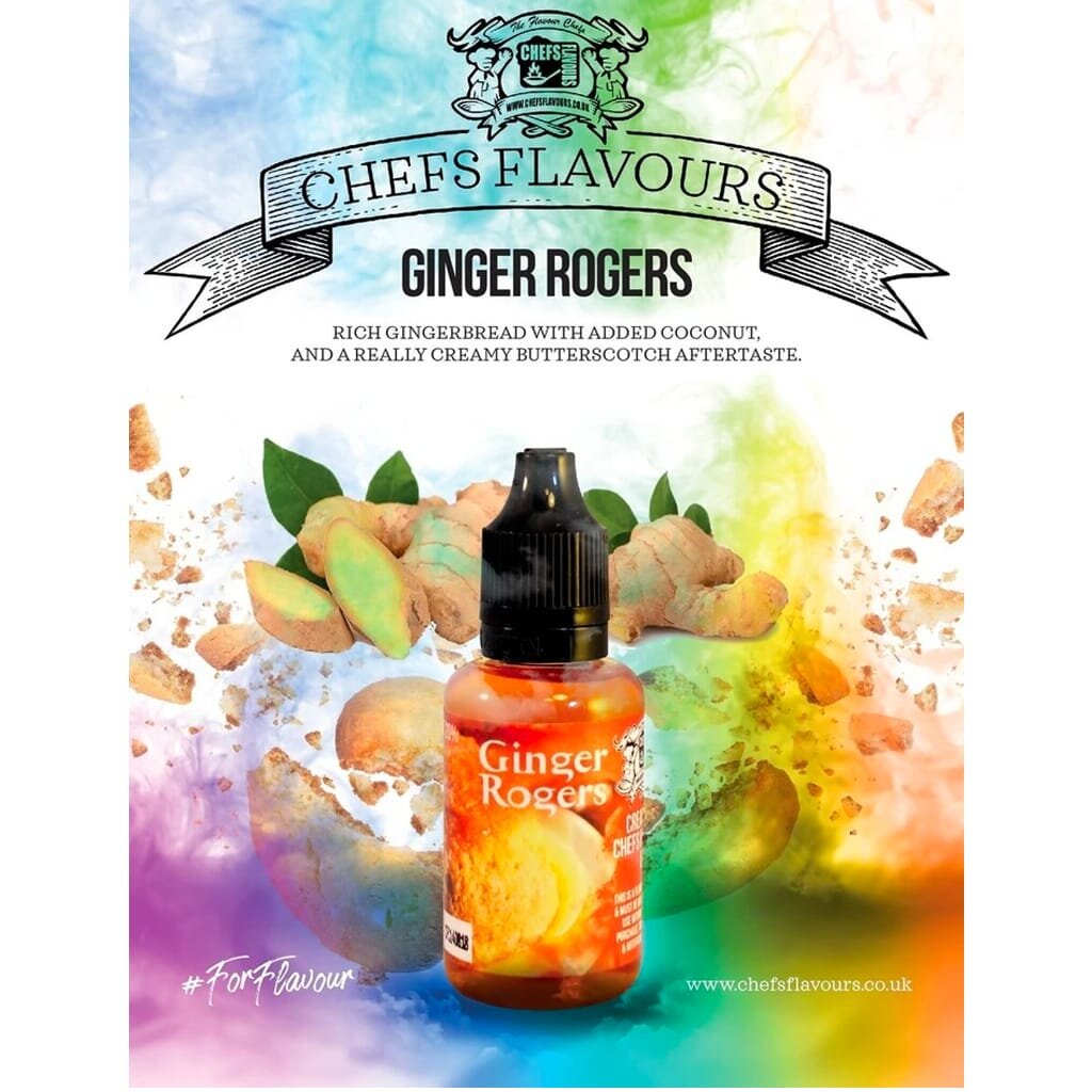 Chefs Flavours Aroma Ginger Rogers