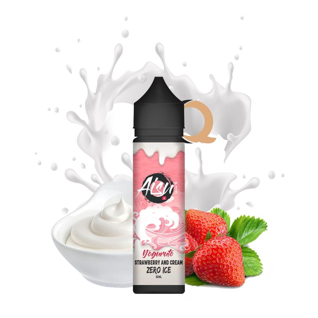 ZAP! Juice AISU Yoguruto Strawberry & Cream ZERO ICE