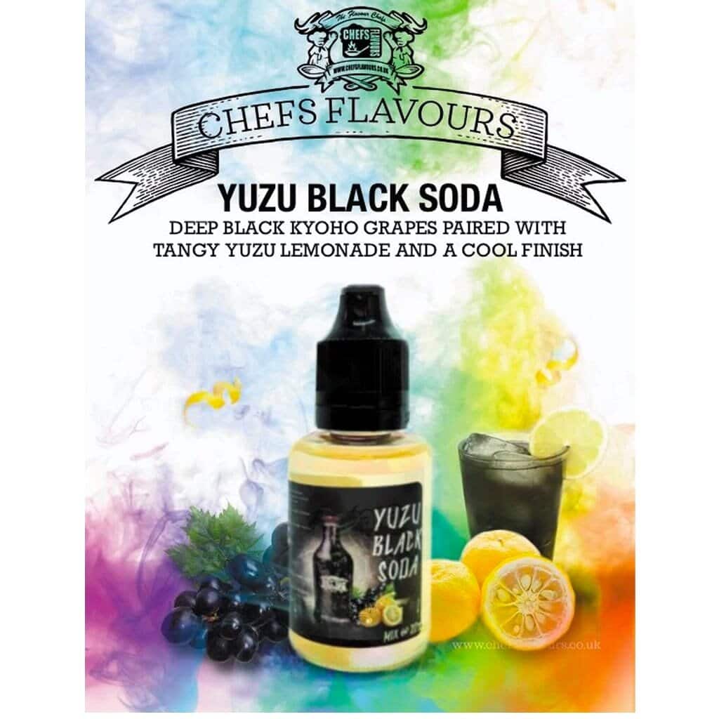 Chefs Flavours Aroma Yuzu Black Soda