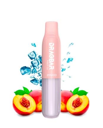 ZoVoo Disposable Pod Dragbar 600S Peach ICE
