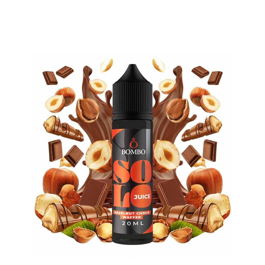 Bombo Solo Juice Hazelnut Choco Waffer