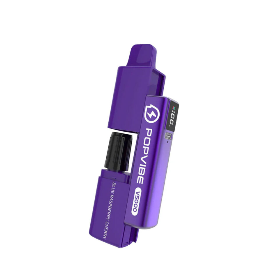 Popvibe Disposable Pod V5000 Blue Raspberry Cherry