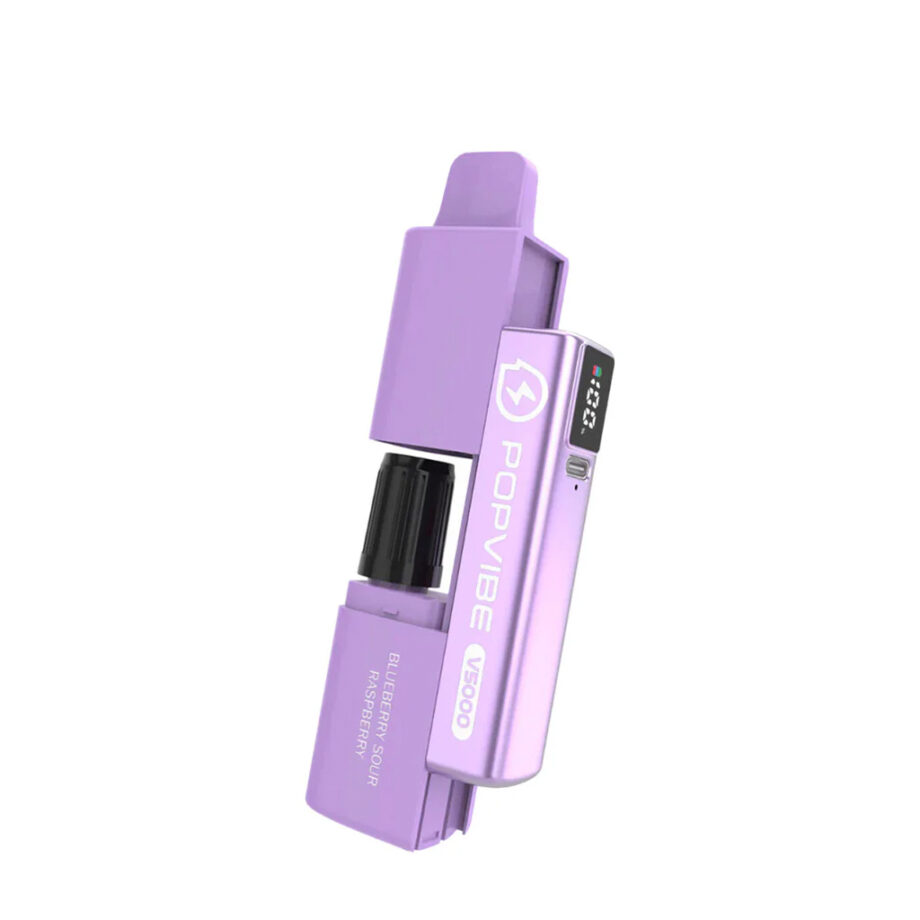 Popvibe Disposable Pod V5000 Blueberry Sour Raspberry