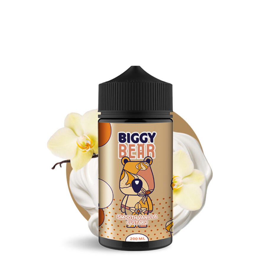 Biggy Bear Smooth Vanilla Custard