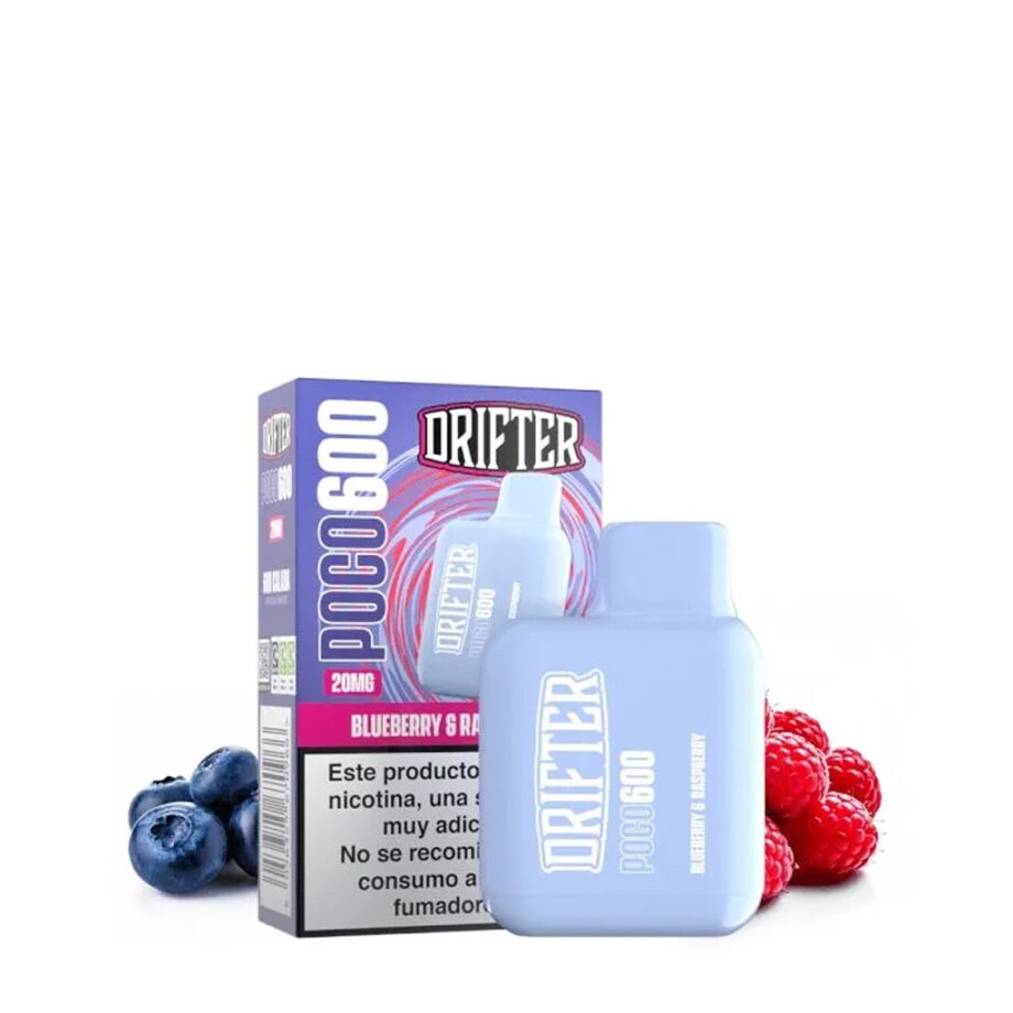 Drifter Disposable Pod Poco600 Blueberry Raspberry