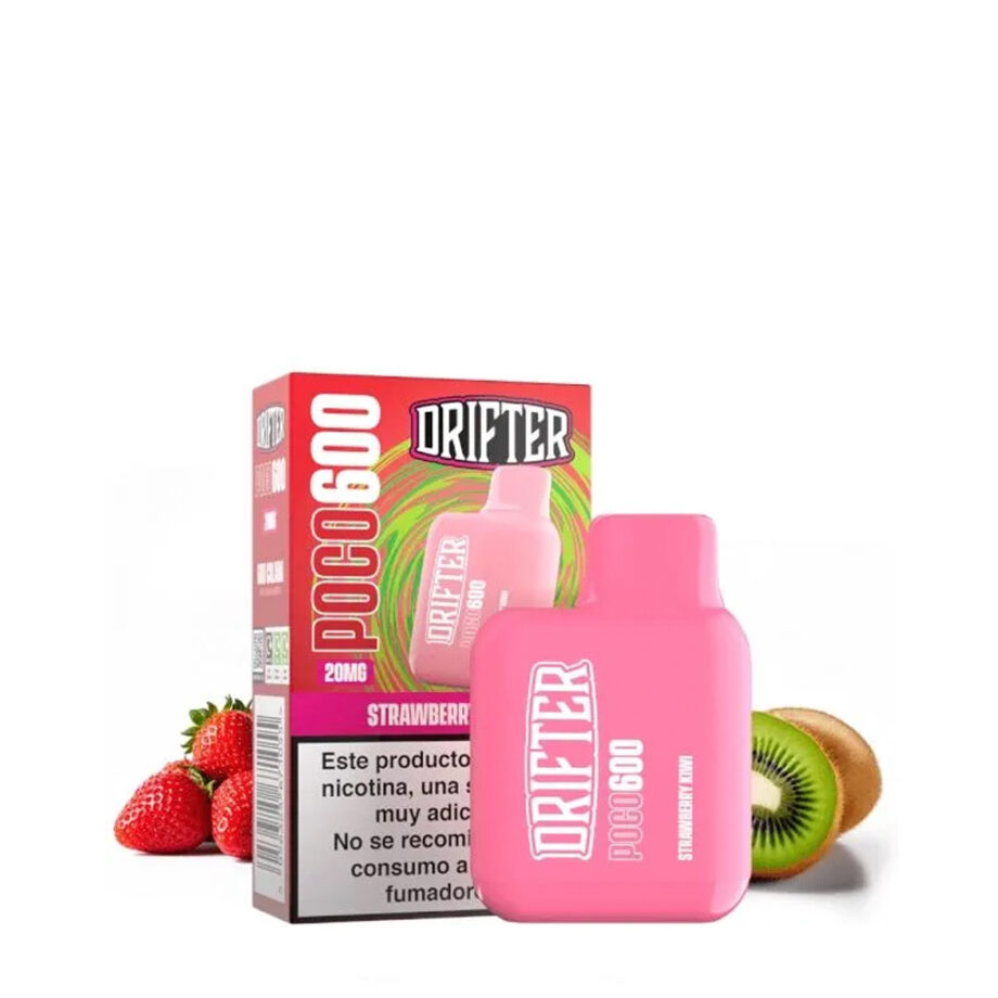 Drifter Disposable Pod Poco600 Strawberry Kiwi