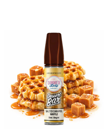 Dinner Lady Dessert Bar Salted Caramel Waffle