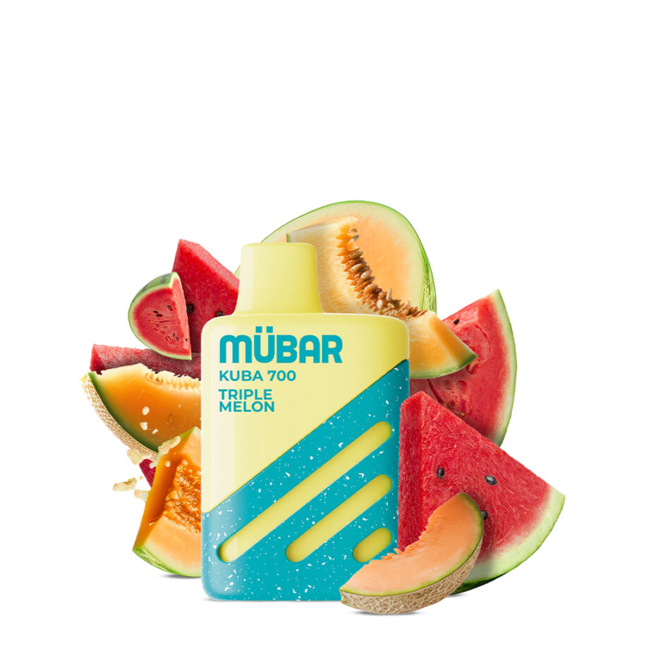 Mübar Disposable Pod Kuba 700 Triple Melon