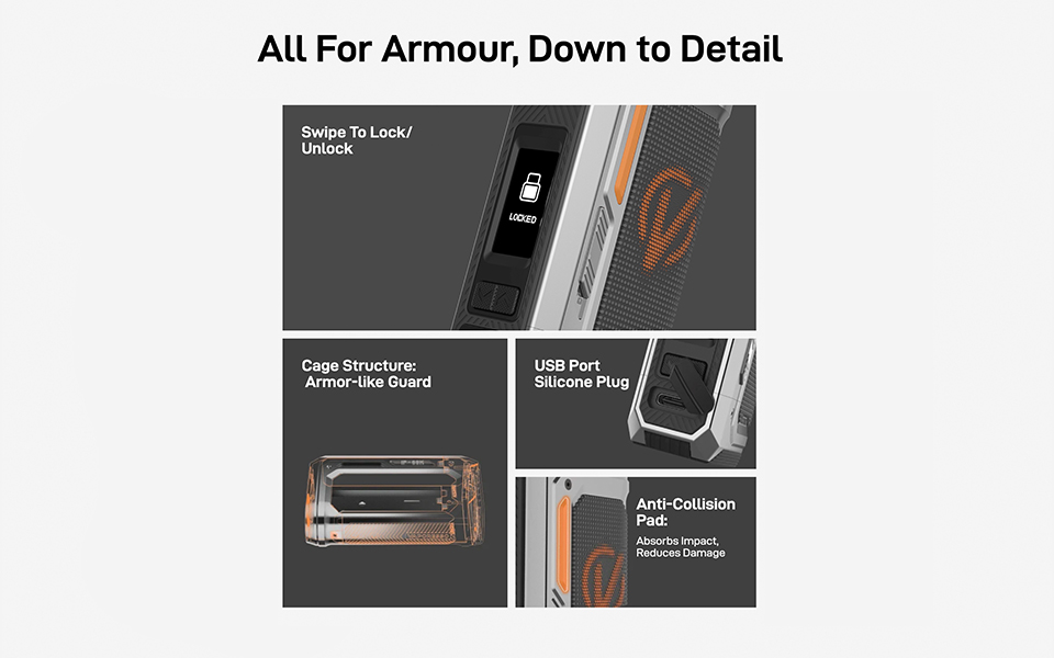 Vaporesso Akkuträger Armour Octa