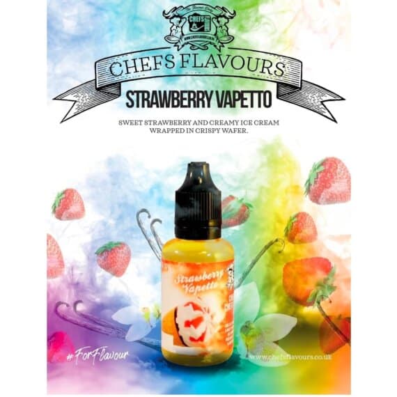 Chefs Flavours Aroma Strawberry Vapetto