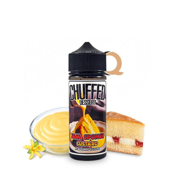 Chuffed Dessert Jam Sponge Custard