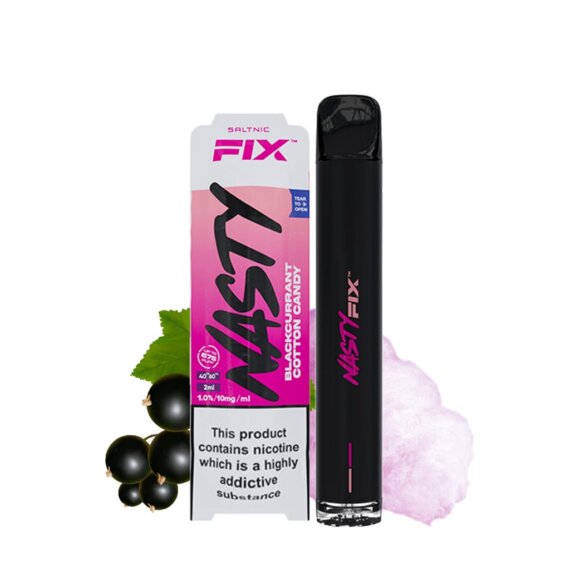 Nasty FIX Disposable Pod Blackcurrant Cotton Candy