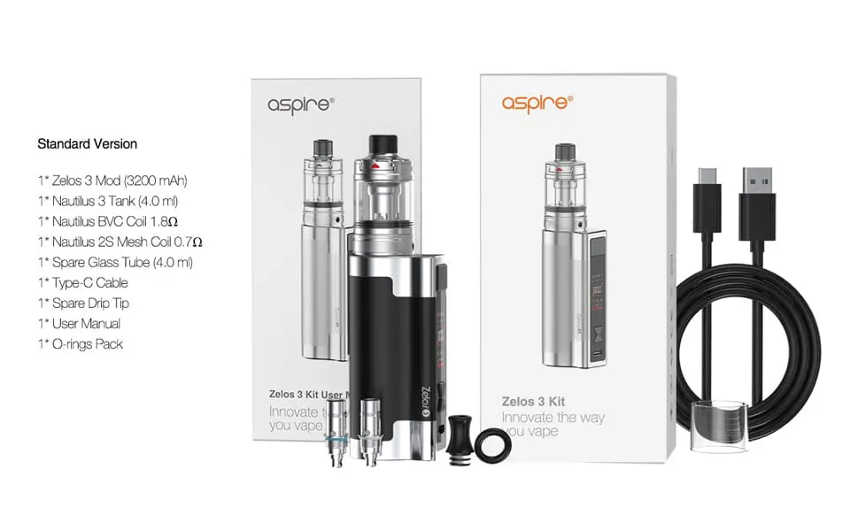 Aspire Kit Zelos 3