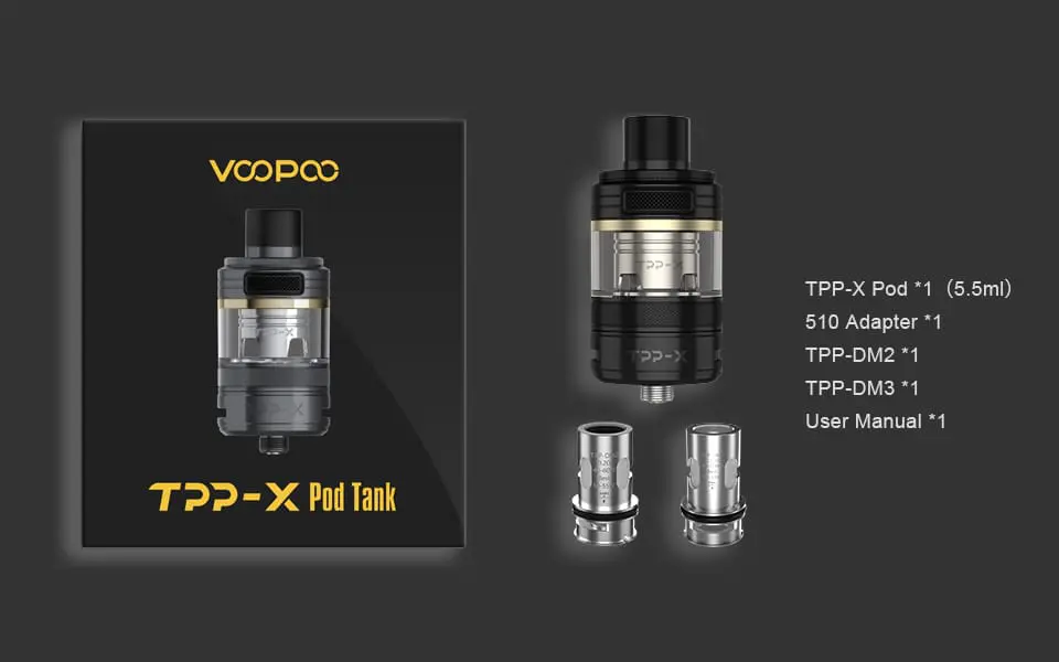 VooPoo TPP-X Tank