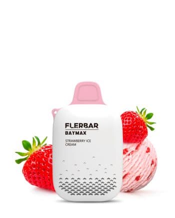 Flerbar Disposable Pod Baymax Strawberry Ice Cream