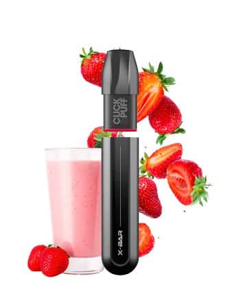 X-Bar Click&Puff Kit Strawberry Milkshake