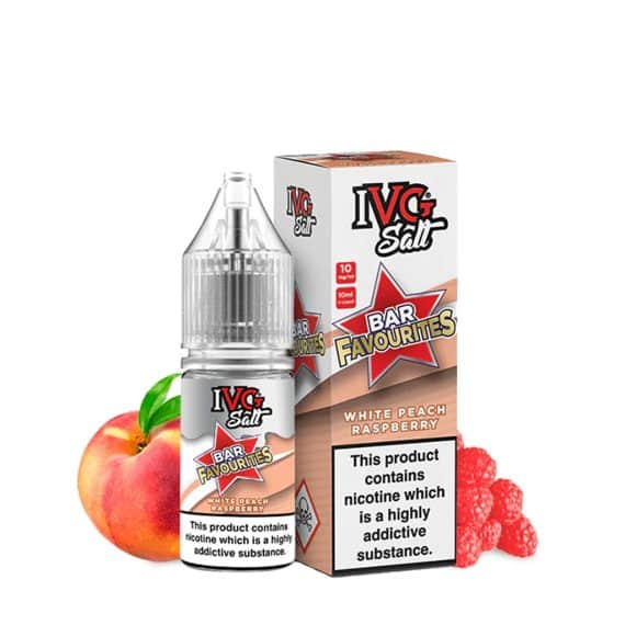 IVG SALT Bar Favourites White Peach Raspberry