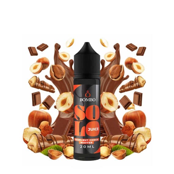 Bombo Solo Juice Hazelnut Choco Waffer