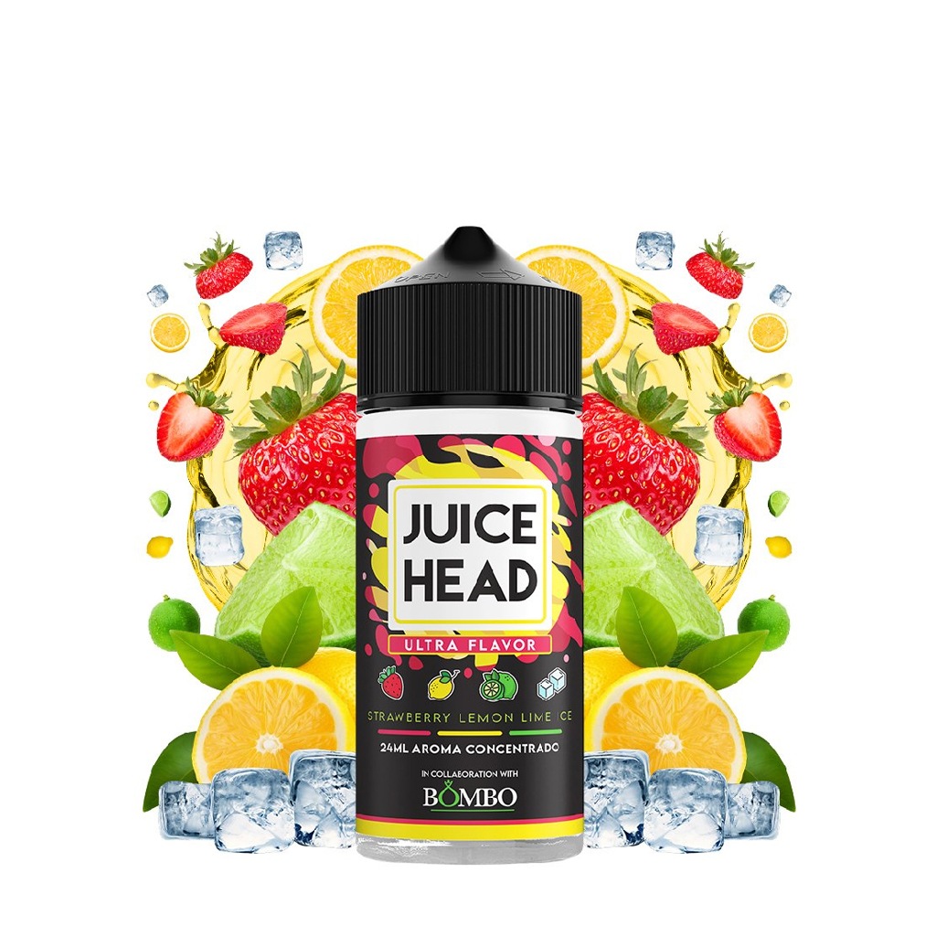 Juice Head x Bombo Strawberry Lemon Lime ICE