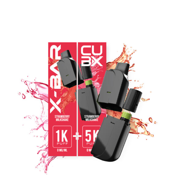 X-Bar CUB-X Pod Strawberry Milkshake