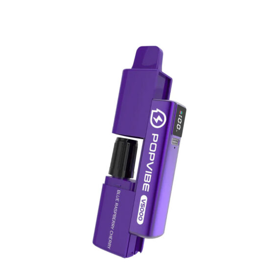 Popvibe Disposable Pod V5000 Blue Raspberry Cherry