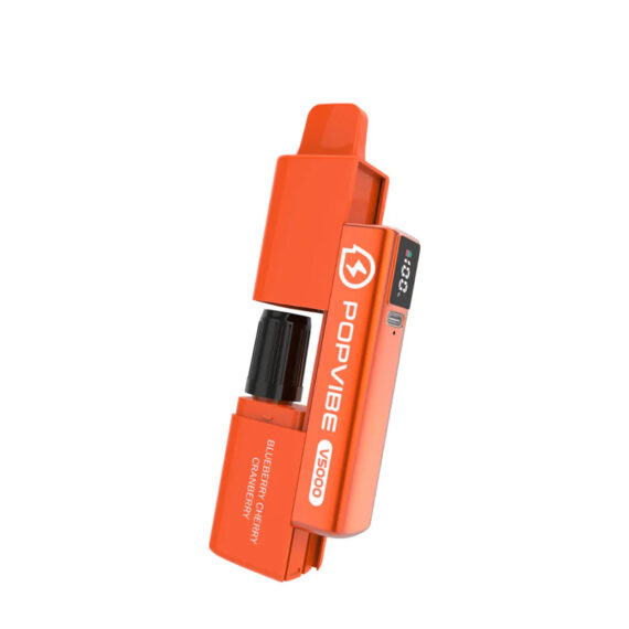 Popvibe Disposable Pod V5000 Blueberry Cherry Cranberry