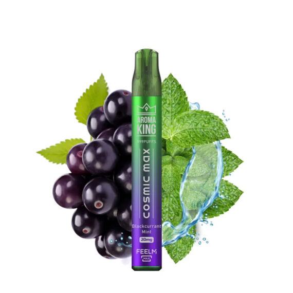 Aroma King Disposable Pod Cosmic Blackcurrant Mint