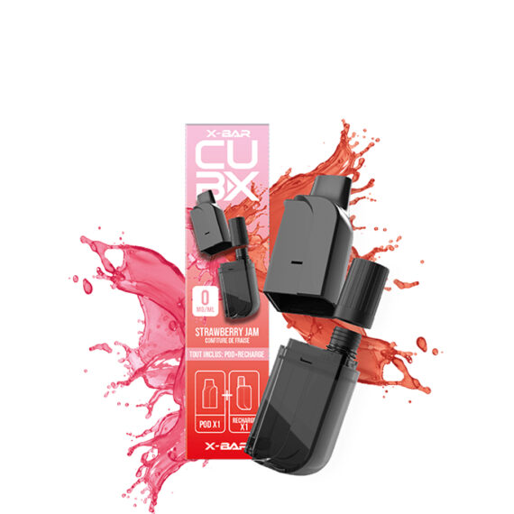 X-Bar CUB-X Pod Strawberry Jam