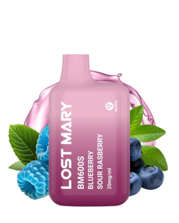 Lost Mary Disposable Pod BM600 Blueberry Sour Raspberry