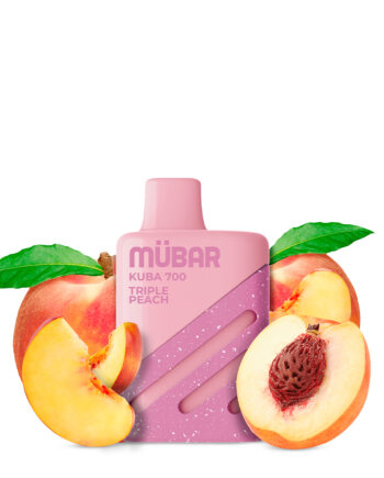 Mübar Disposable Pod Kuba 700 Triple Peach
