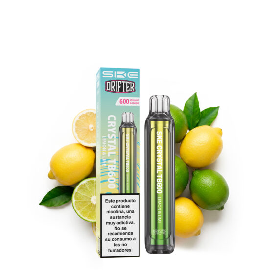SKE X Drifter Disposable Pod TB600 Lemon Lime