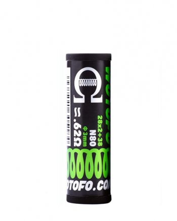 Wotofo tuljava (paket 10) Dual Core Fused Clapton Ni80 2x28ga+38ga