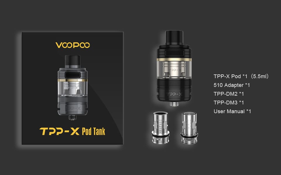 VooPoo Rezervoar TPP-X