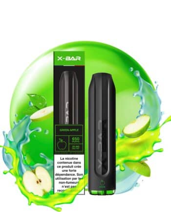 X Bar Disposable Pod Green Apple