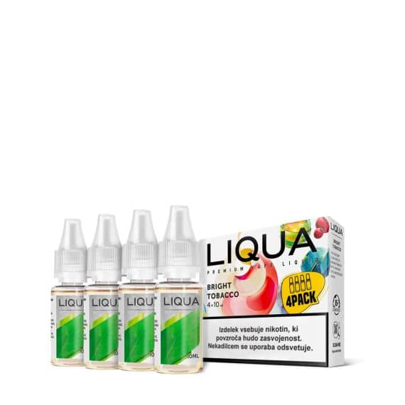 Liqua 4-Pack Bright Tobacco