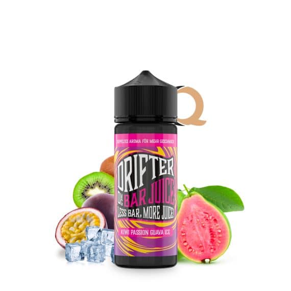 Juice Sauz Drifter Bar Kiwi Passion Guava ICE