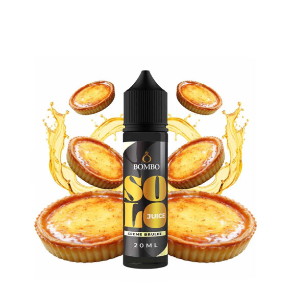 Bombo Solo Juice Creme Brulee