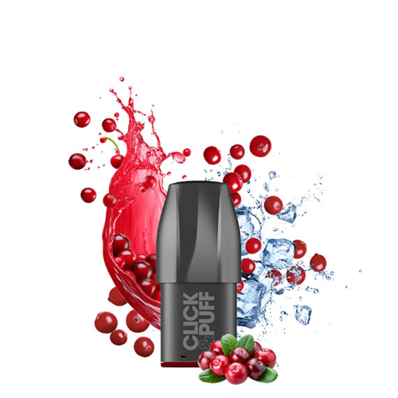 X-Bar Click&Puff Pod Cranberry