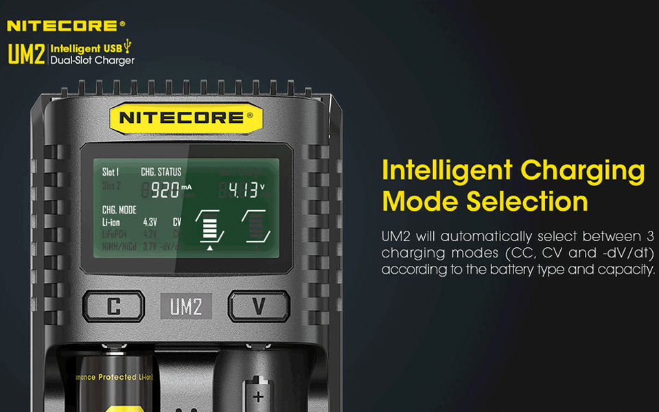 Nitecore polnilec UM2